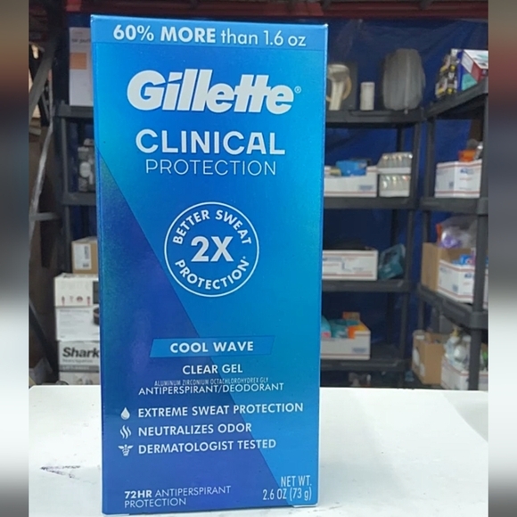 Coming Soo. Clinical Protection Clear Gel - Blue New - Picture 1 of 1